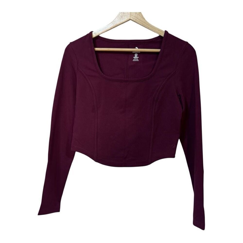 Converse long sleeve corset top‎ medium nwot